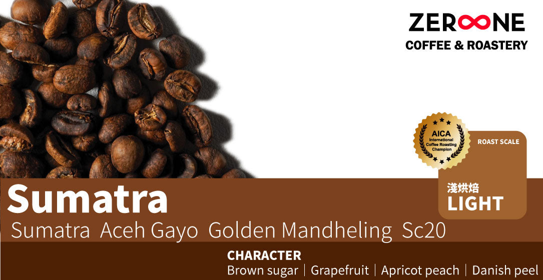 Indonesia Sumatra Aceh Gayo Golden Mandheling Sc20 200g