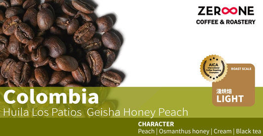 Colombia Huila Los Patios Geisha Honey Peach