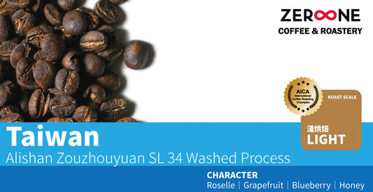 Taiwan Alishan Zouzhouyuan SL 34 Washed Process